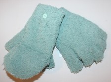 Cat  Jack Girls Size OSFM Flip Top Gloves 1 Pair green NWD