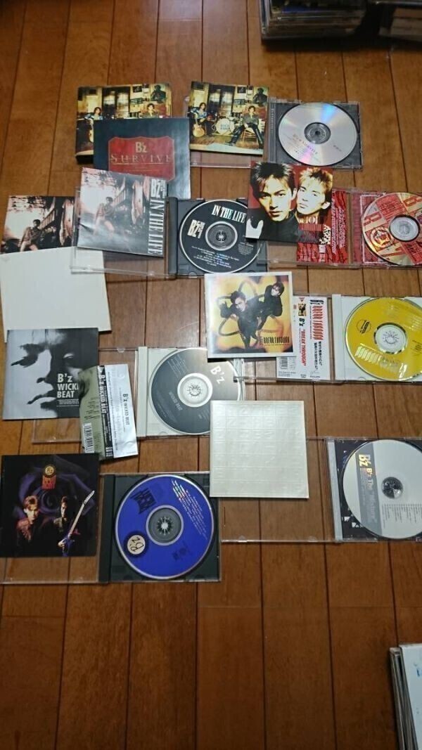 B'z Japan CD SET x12 【BREAK THROUGH】【RISKY】 etc. Album