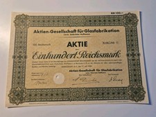 Aktiengesellschaft für Glasfabrikation Bernsdorf 1940