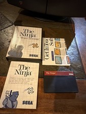 The Ninja (Sega Master System, SMS) Complete CIB *Tested & Works*