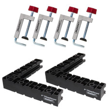 Milescraft 7350 Fence Clamp Kit 100-90 Corner Clamping Positioning/Assembly