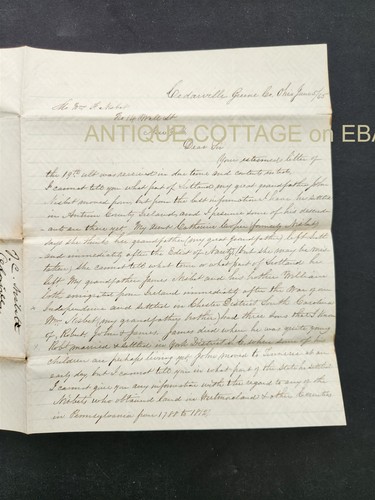 1865 antique NISBET LETTER CIVIL WAR SON CAPTURED west virginia family genealogy