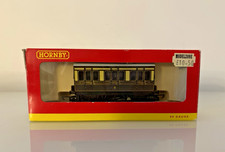 HORNBY 00 GAUGE - R446 - FOUR WHEEL COACH GWR GREAT WESTERN - BOXED. VGC