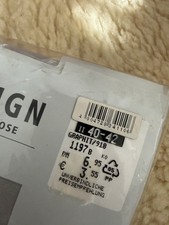 Hudson Design Strumpfhose Graphit M. Silbernen Schleifen Gr. 40-42 Neu OVP ￼
