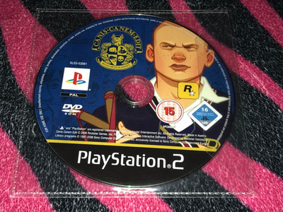 Canis Canem Edit Bully PlayStation 2 PS2 Spiel nur Disc