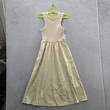Old Navy Women Dress S Beige A-Line Sleeveless NWT