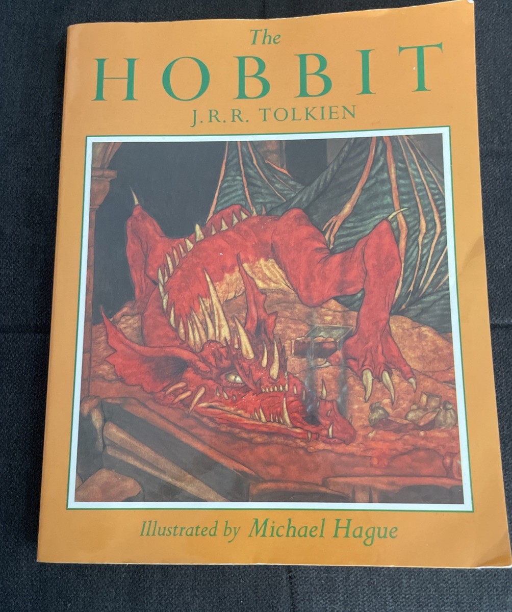 Hobbit by J. R. R. Tolkien (1984, Hardcover) for sale online