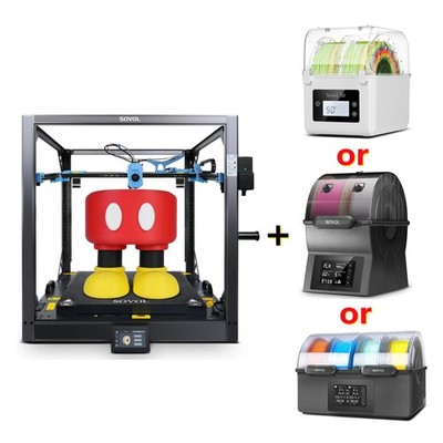 Sovol SV08 Max 3D Printer 700mm/s Eddy Current Levelling 500×500×500mm+Dryer Box
