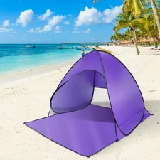 Beach Tent Shade Shelter Anti-UV Automatic Waterproof Tent Canopy