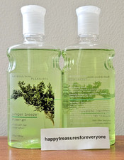 2 Bath Body Works Pleasures Juniper Breeze Shower Gel Wash 10 oz Discontinued