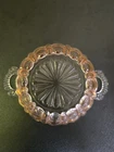 Vintage Pink Depression Glass Bowl-2  open handles- By Anchor Hocking-Free Ship!