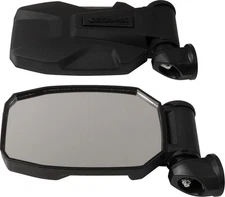 Seizmik Strike Side View Mirrors Matte Black For Profile/Pro-Fit Roll Cage
