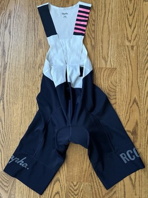 Rapha RCC ビブショーツ S ネイビー Rapha RCC Pro Team Navy Bib Shorts Navy Large | eBay