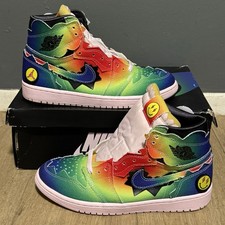 Jordan 1 Retro OG High x J Balvin Tie Dye for Sale - Authenticity
