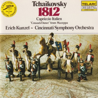 CSO Kunzel - Tchaikovsky: 1812, Capriccio Italien, Cossack Dance CD VGC LOOK!!