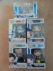 Anine Funko Pop Lot Of 5 My Hero, JJK, Demon Slayer, One Piece