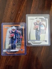 2024 Panini Prizm - Orange Lazer & Base - #339 Ja'Lynn Polk (RC) - 2 Card Lot