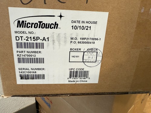 MicroTouch Industrial 21.5" Slimline Kiosk Touch Screen Monitor IP65 FHD VESA - Picture 2 of 3