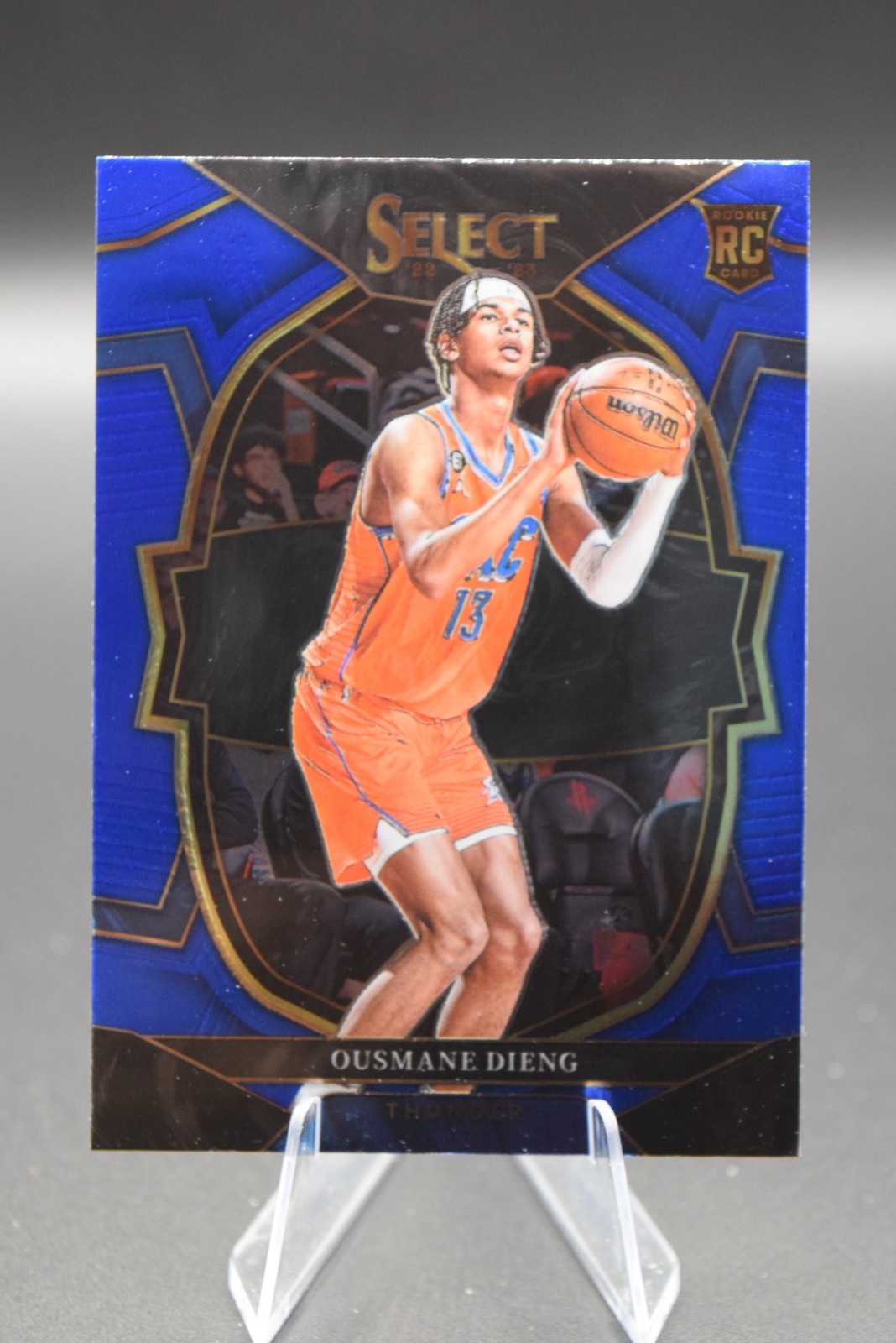 Ousmane Dieng 2022-23 Panini Select #76 Blue (Retail Base) Oklahoma City Thunder