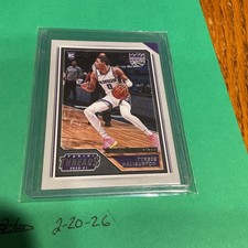 Tyrese Halliburton 2020-21 Panini Threads Rookie Card RC #91 Sacramento Kings
