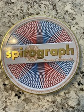 Spirograph Die-Cast Collector's Set, a special 50th-anniversary edition drawing