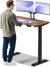 Desktronic Homeone Standing Desk – 120 X 60 Cm Height Adjustable Desk with Elect