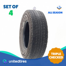 Set Of 4 Used 26570r16 Goodyear Wrangler All-terrain Adventure Kevlar 18a9v