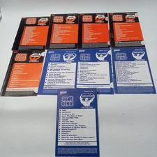Sega Genesis Game Genie Code Update Book Lot Of 9 Volume 1 2 3