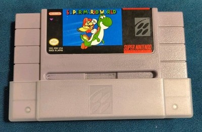 Super Mario World (Super Nintendo, 1991) Authentic Tested