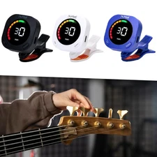 Guitar Tuner Quick & Accurate Tuning Beginners Lightweight Practice Tool