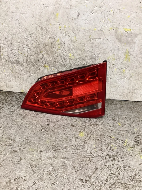 2010-2012 AUDI A4 S4 RIGHT RH PASSENGER SIDE INNER ON TRUNK TAILLIGHT LED OEM