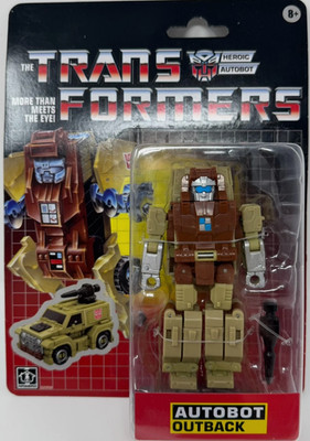 Transformers WalMart Exclusive G1 Retro Autobot Outback 2026 New Sealed