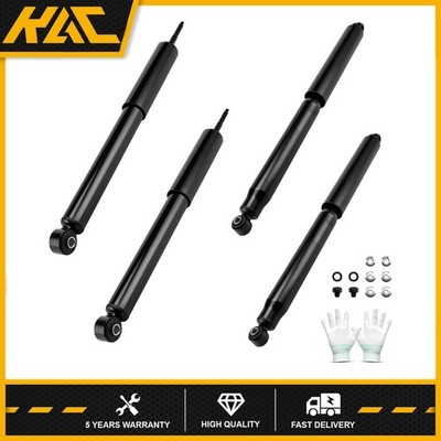 4pcs Front Rear Shock Absorbers For Ford F250 F350 Super Duty 2008-2016 4WD 