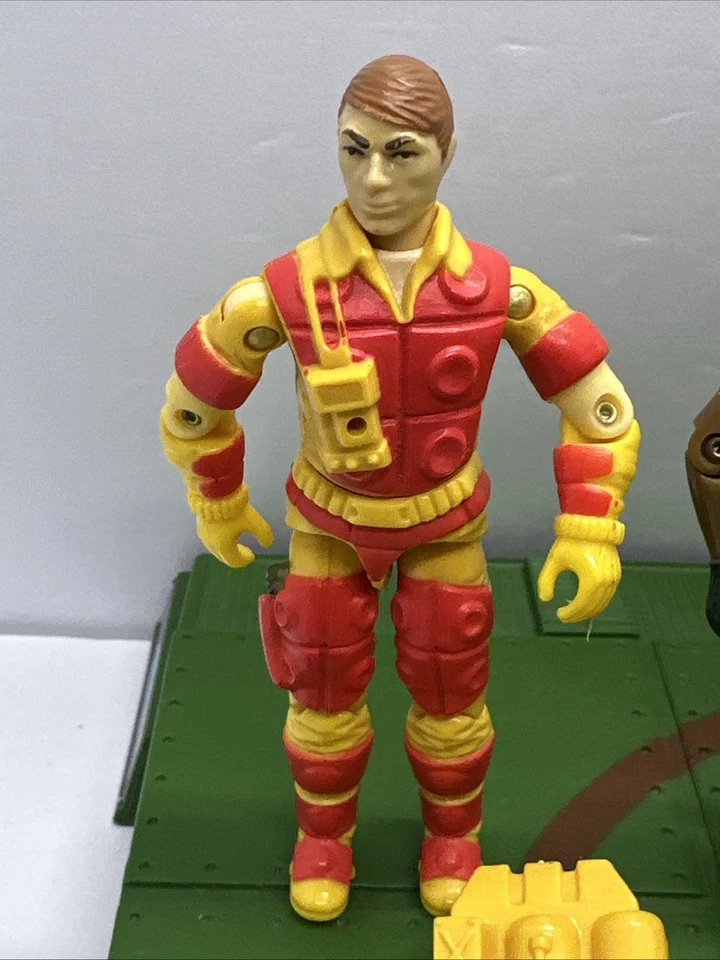 1980s GI Joe Figures Roadblock General Hawk Fast Draw Blowtorch ARAH Hasbro - Image 2 of 4