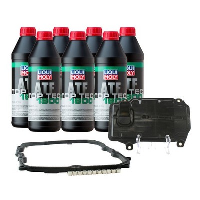 Liqui Moly 7L TopTec ATF 1800 Automatic Trans Fluid Filter Kit for Q7 Touareg