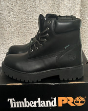 NIB Timberland PRO Direct Attach 6 Inch Steel Toe Waterproof Work Boots Mens 9.5