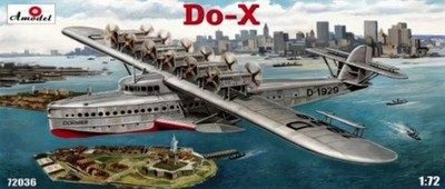 Amodel Dornier Do-X  7272036 in 1:72 Bandeirante 72036 Bausatz