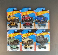 Hot Wheels '15 Land Rover Defender Double Cab, Defender 90, Series II Yokohama 