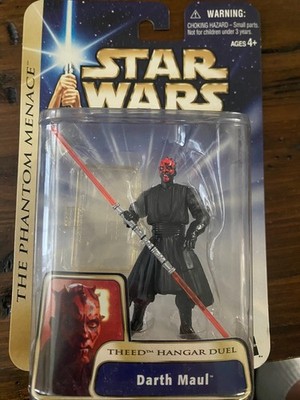 Star Wars Saga THEED HANGER DARTH MAUL Figure MOC GLOBAL SHIPPING