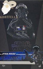 READY NEW  AUTHENTIC HOT TOYS STAR WARS EP IV NEW HOPE TIE FIGHTER PILOT MMS798