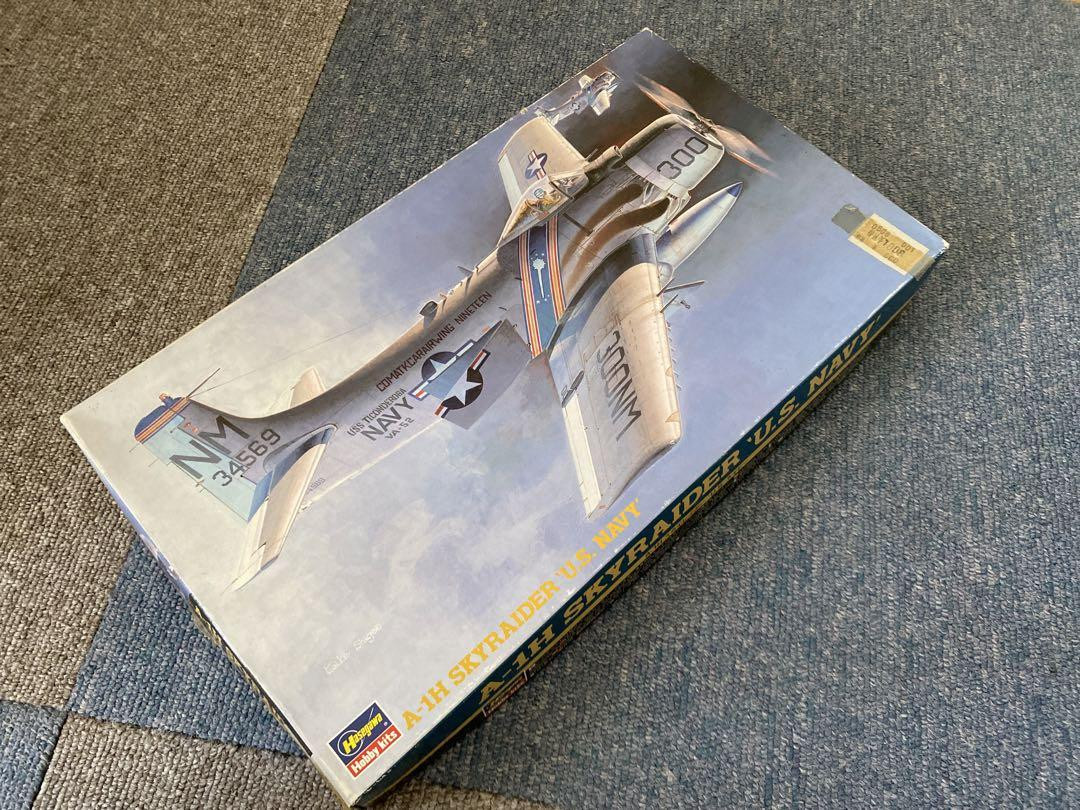 ハセガワ1/72 A-1H スカイレイダー U.S. NAVY ファーストロット Hasegawa1/72 A-1H Skyraider U.S. NAVY First Lot Plasticmodel