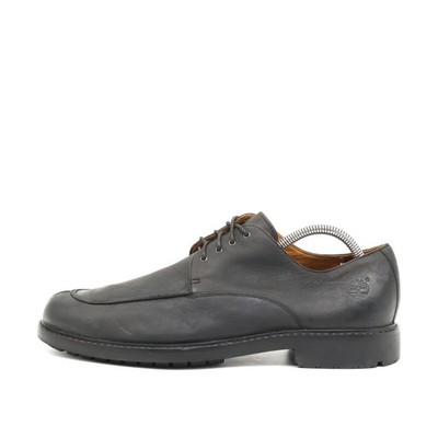 Timberland Herren 74581 Schnürschuhe Schwarz Leder Anti-Fatigue Derby EU 43