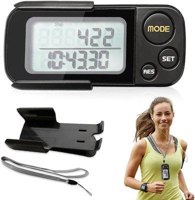 Digitaler Schrittzähler Fitness Tracker mit Clip für Damen Herren Kinder