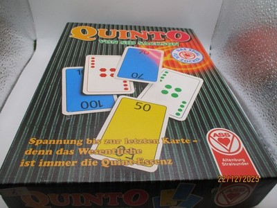 QUINTO KARTENSPIEL VON SID SACKSON ASS - DAS SPIEL FÜR ZOCKER
