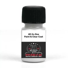 All-In-One Paint & Clear Coat Summit White 8624 Touch up Paint With Brush 2 Oz