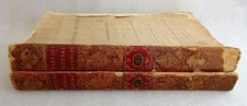 ANTIQUE BOOK SET NEW DICTIONARY OF NATURAL HISTORY BY WILLIAM MARTYN 1785 AS IS