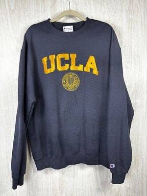 Vintage Champion UCLA Crewneck XL Navy Gold 90s Retro College Sweatshirt