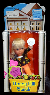 Vintage Mattel 1978 Honey Hill Bunch RARE Sunflower Doll MIB HTF