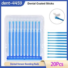 20 piezas varillas adhesivas de recarga dental punta adhesiva corona dental chapa de porcelana
