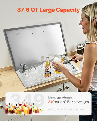 Drop in Ice Chest, for Cold Wine Beer